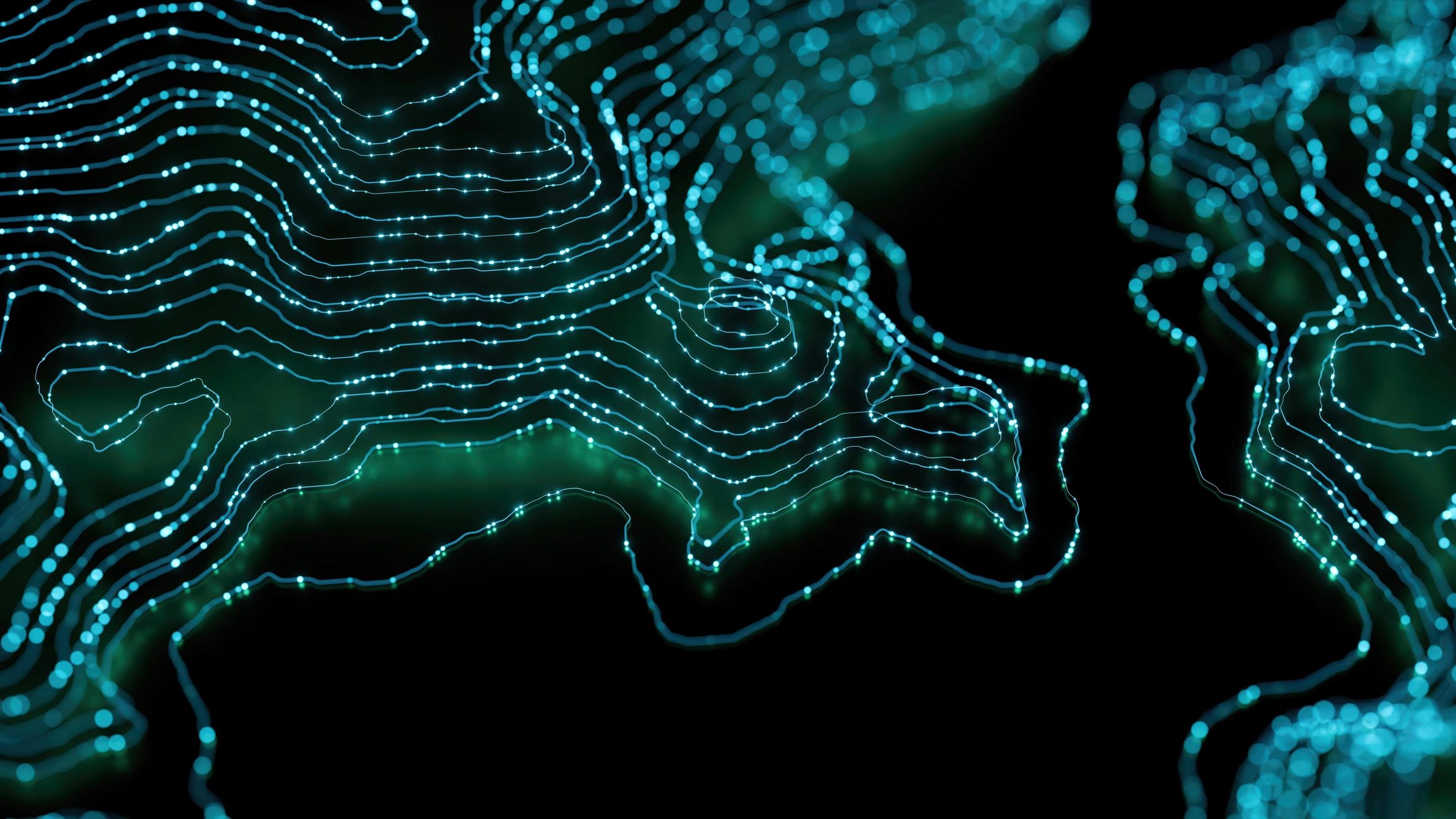 Dark dashboard technology visual